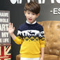 Christmas Sweater Boys Girl Kids Children Jumpers O-Neck Knitted Sweater Pullover Cartoon Teenager Girls Sweater New Year Costum